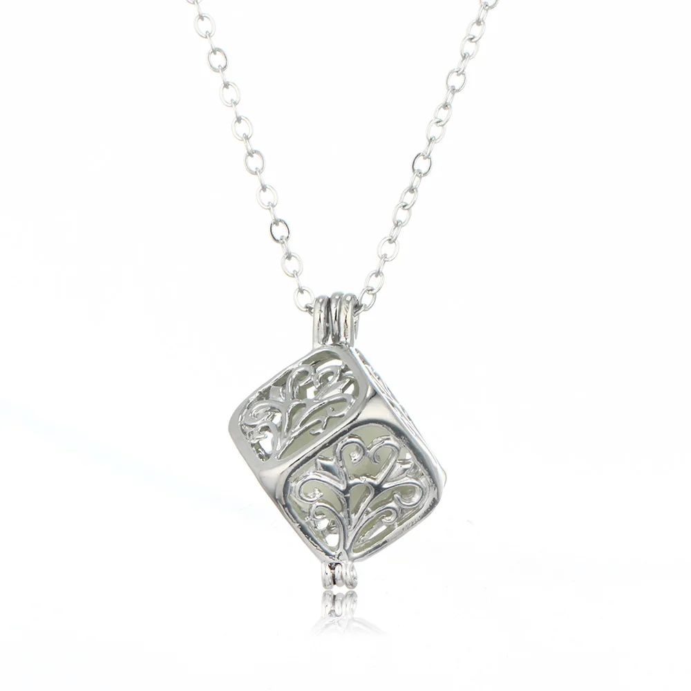 

Copper Jewelry Necklace Freshwater Pearl Cage Pendant hollow pearl cage necklace with chain add your pearl