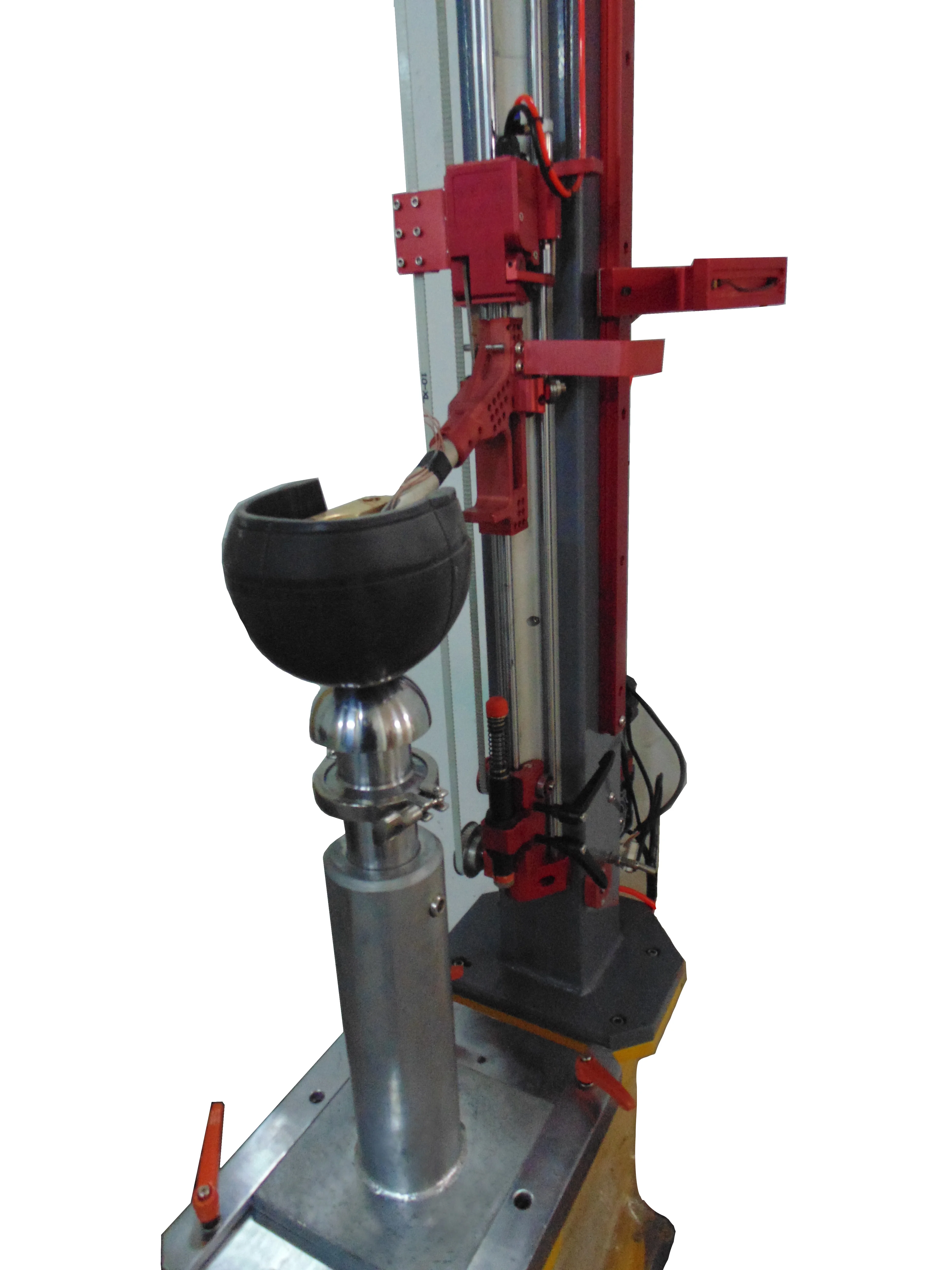 Ansi Z89.1safety Helmet Impact Testing Machine/ Helmet Shock Absorption