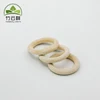 Natural Unfinished Large Wooden Rings Circle Wood Pendant Connectors for DIY Projects Jewelry and Craft Making
