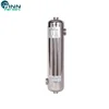 Stainless steel tube double pipe heating exchanger for swimming pool