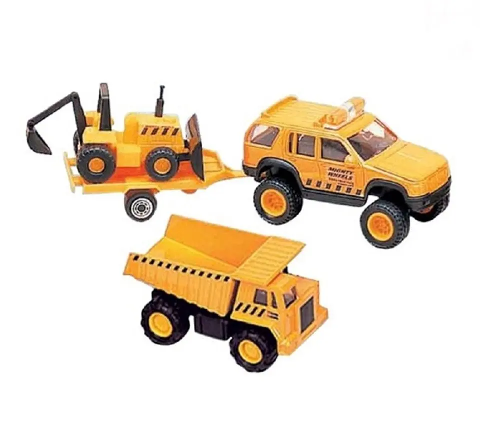 temi cartoon vehicles playset