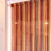 Rainbow string curtain with multi-color