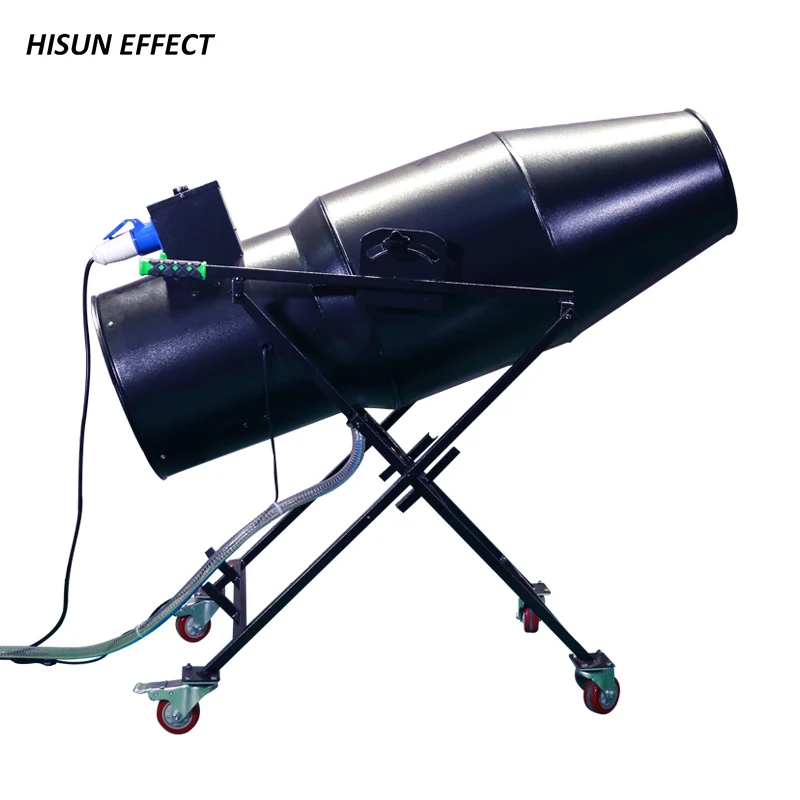 3000w Large Stage Props Cannon Foam Machine Jet Snow Bubble Machine