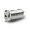 Factory supply 12mm 110v 2-220V led light metal push button switch