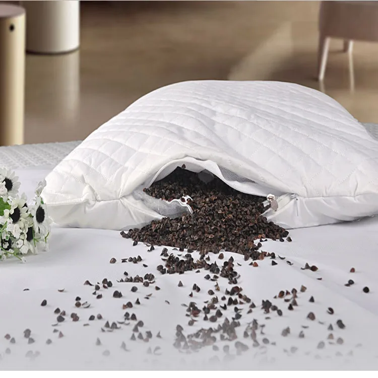buckwheat pillow ming of sub health bedding neck pillow