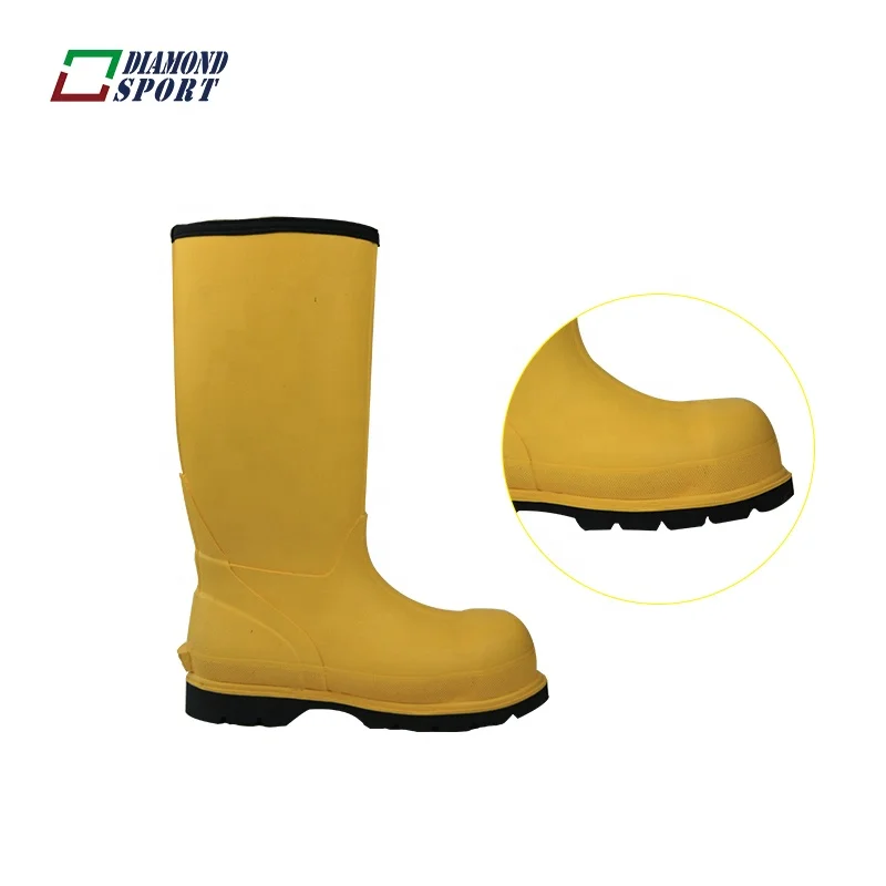 

Waterproof Rubber Steel Toe Cap Safty insulating Work Boots Shoes