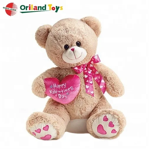 pink valentine teddy bear