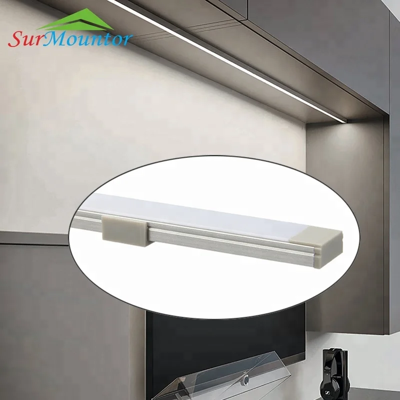 A1506 12V 24V DC Small Kitchen LED Profile Light Profile Aluminum LED Strip Light Cabinet LED Linear Light