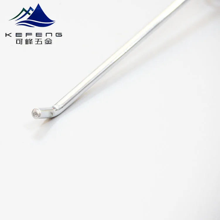 
Manufacture metal chrome pegboard hook display 