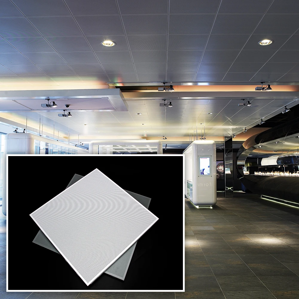 Factory Price Perofrated Aluminium Ceiling Panel 600*600mm Aluminum