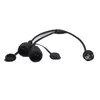 French waterproof extension cord rubber cable two sockets