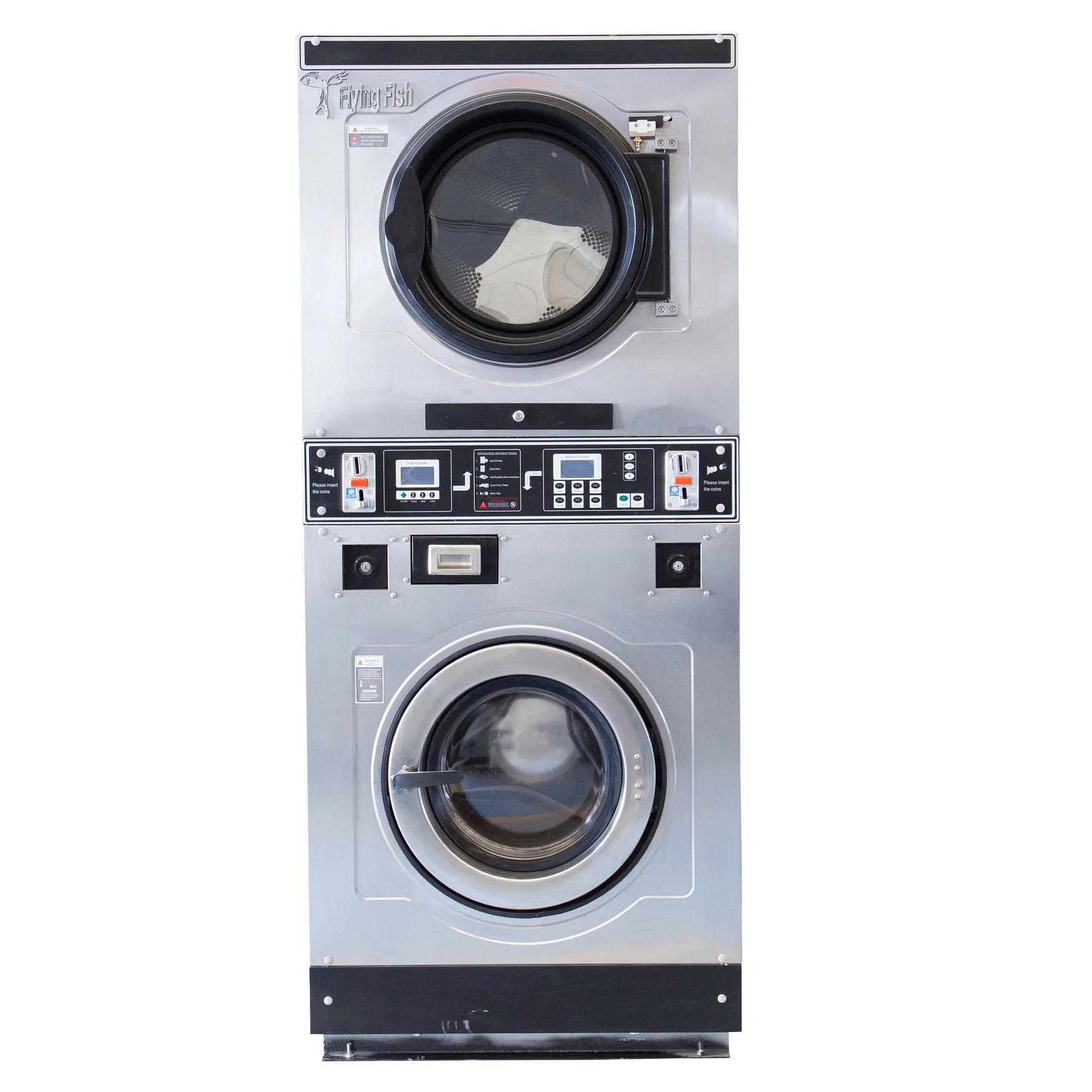 commercial stack washer and dryer