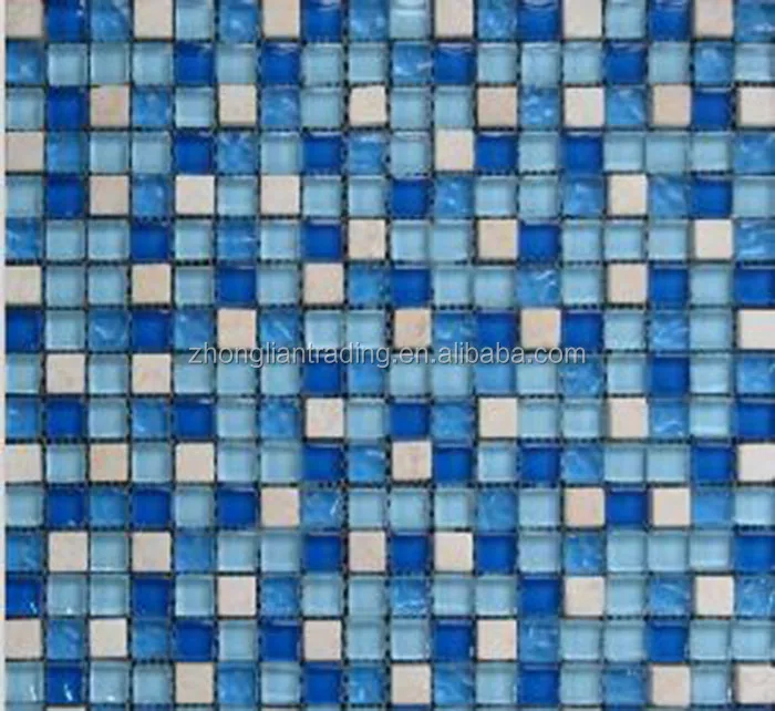 Trung quốc Phật Sơn nhà máy hồ bơi tinh thể thủy tinh mosaic gạch