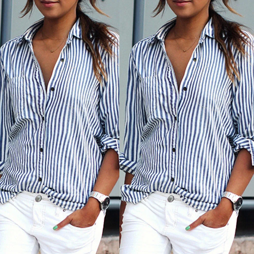 camisas casual feminina
