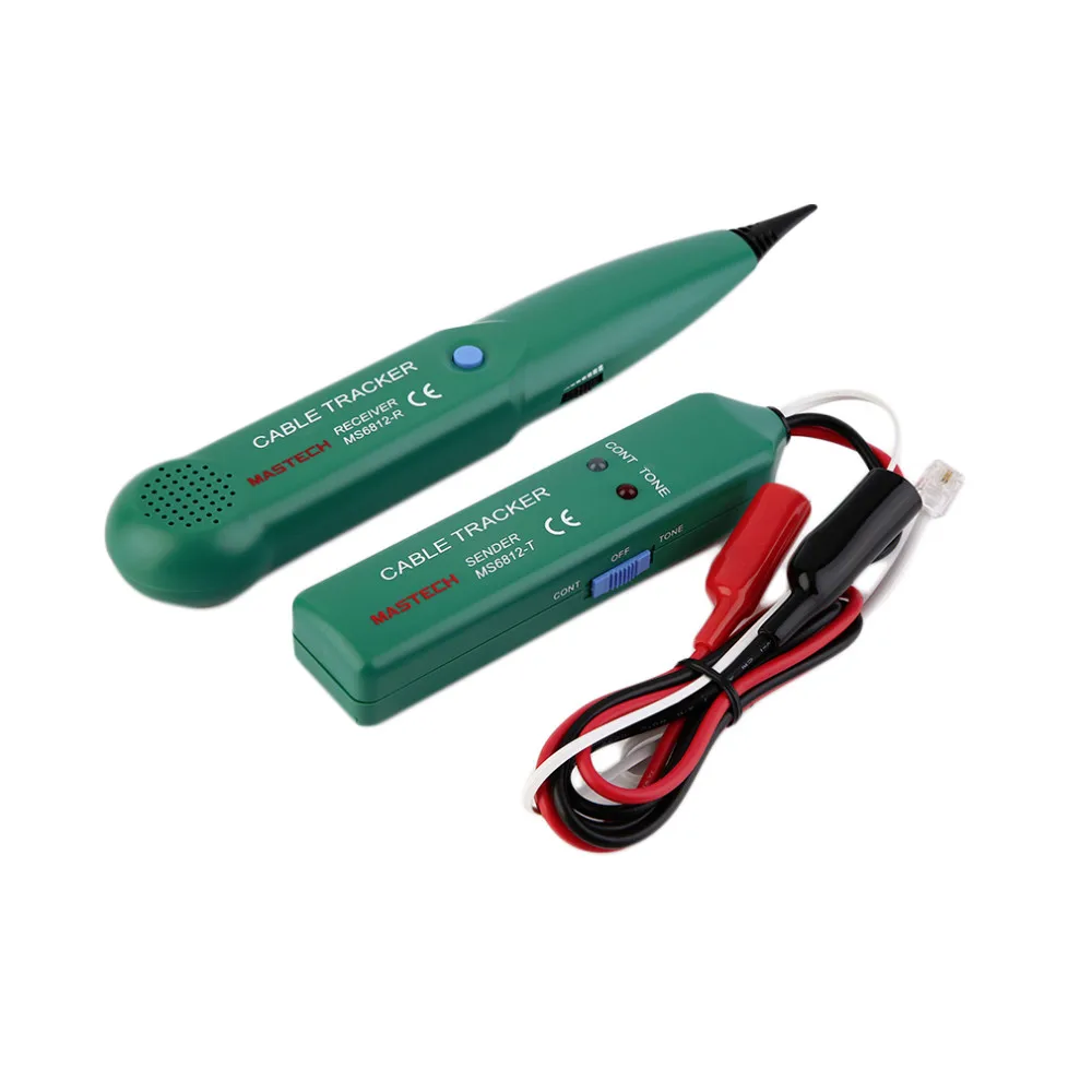 

Telephone Phone Wire Network Cable Tester Line Tracker for MASTECH MS6812 Brand New