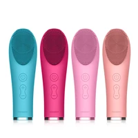 

Private Label Waterproof Sonic Mini Silicone Electric Facial Cleanser Cleansing Brush