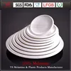 Guangzhou professional new design plastic water drop shape melamine plate