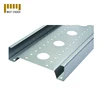 Open Box section Steel Profile C with hole Punched