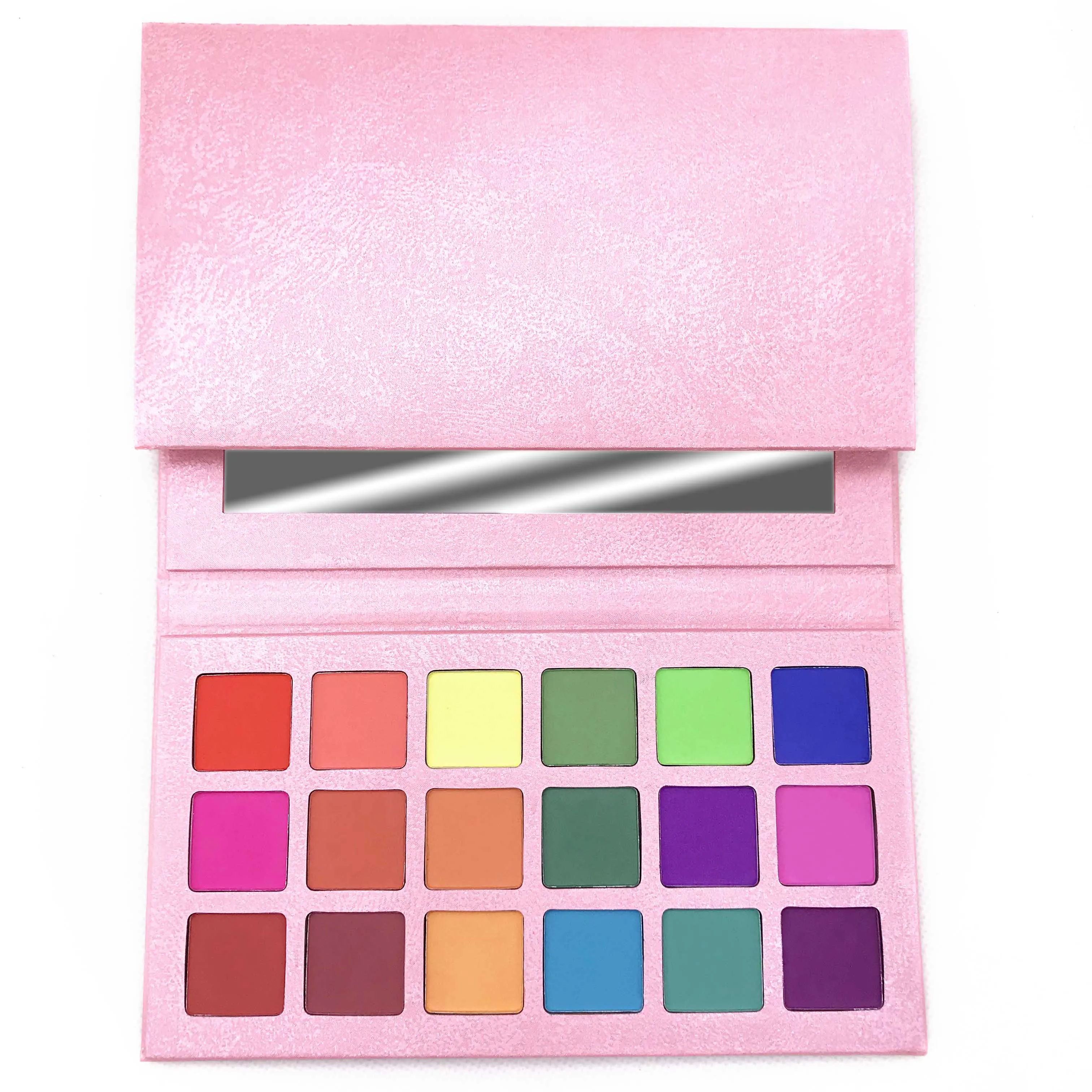 

Hot pink matte eye shadow vegan loose pigments private label eyeshadow