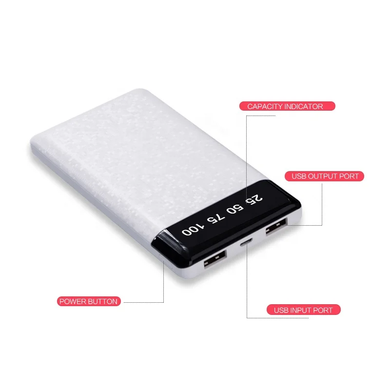 

New products external battery charger 10000mah portable power bank for philips, N/a