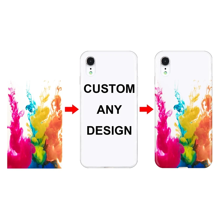 

Light Weight 3D Full Print Tpu Phone Case With Custom Design For Iphone Xr, Black,purple,yellow,white,red,green etc