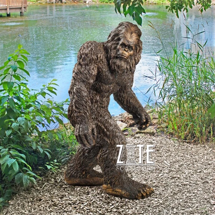 resin bigfoot statue