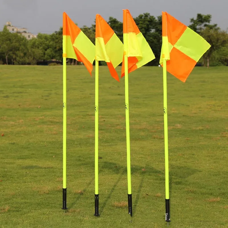 Wholesale Football Speed Agility Training Plastic Corner Flags Soccer