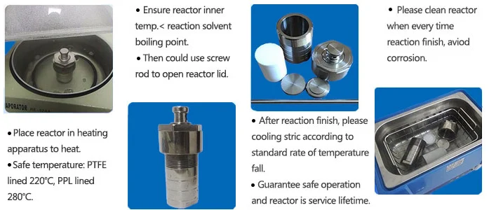 Titanium High Pressure Hydrothermal Reactor / Stainless Steel Reactor 20 l