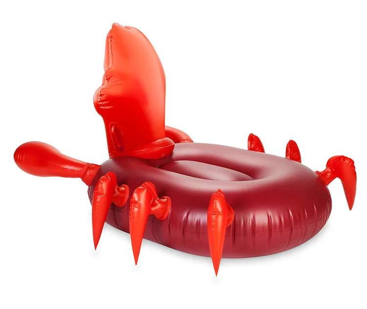 Sebastian Inflatable Heavy Duty Vinyl Inflatable Sebastian Pool Float Durable Lobster Water ...