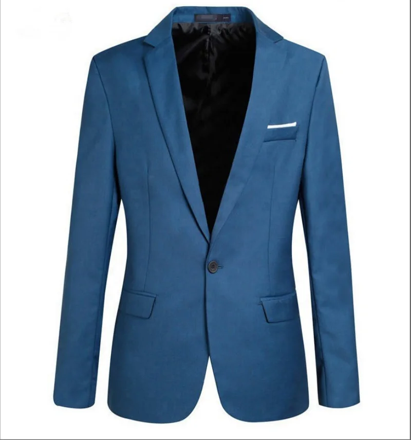 Cheapest New Men's Casual Coat Slim Suit Blazer Jackette For Men - Buy ...