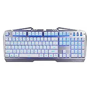 Buy Xenics Stormx Titan 104 Key For Professional Gaming Keyboard Korean English White Silver 7 Color Led In Cheap Price On Alibaba Com