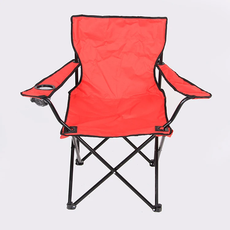Foldable Fishing Chair With Adjustable Legs & Mud Feet - Padded Seat, Armrests, Rod Strap, Compact For Carp & Coarse Fishing-455664