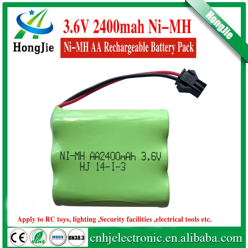 aaa rechargeable batteries 2400mah