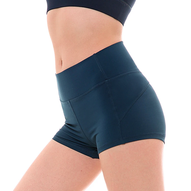 

2019 KCOA Wholesale Sexy Woman Gym Fitness Compression Yoga Running Shorts, 6 colors