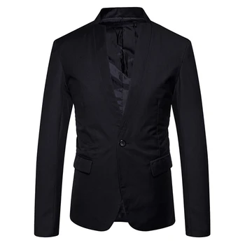 Fashion Plain Dyed Mens Business Casual Suit Coat - Buy Business Casual ...