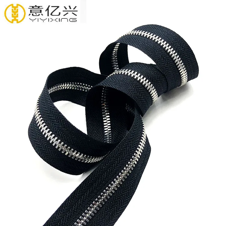 

China Best Quality Brass Denim Metal Zipper By The Yard Wholesale