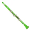 High quality wholesale clarinet 17keys ebony solid wood silver plating performance level wind instruments
