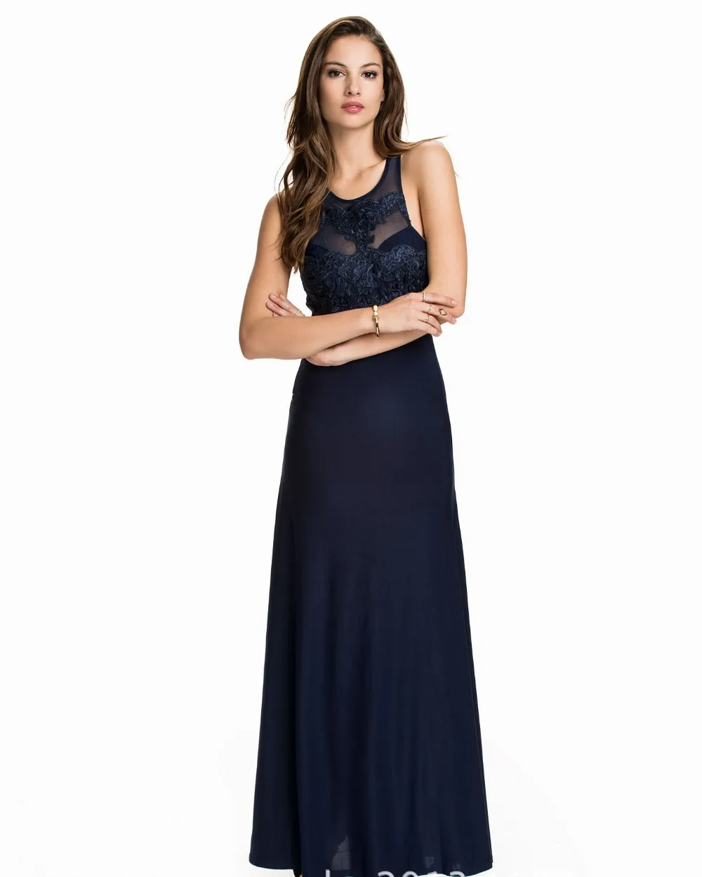 maxi dress plain color