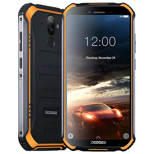 

DOOGEE S40 4G Network Rugged Mobile Phone 5.5inch Display 4650mAh MT6739 Quad Core 3GB RAM 32GB ROM Android 9.1 8.0MP IP68/IP69K
