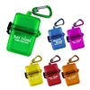 Unique design competitive price metal climbing hook black sealing ring side buckle rectangle shaped ABS plastic beach safe box