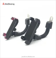 

Xiesheng Motorcycle Phone Holder Stand Motor Rearview Mirror Mount Bracket with Edge Protector Phone Holders on Motorbikes