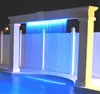 Fountain type straight line digital water curtain of different curtain designs pictures