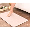 Non slip fatigue resistance diatomite chenille floor bath mat set Air Layer memory foam carpet handmade carpet