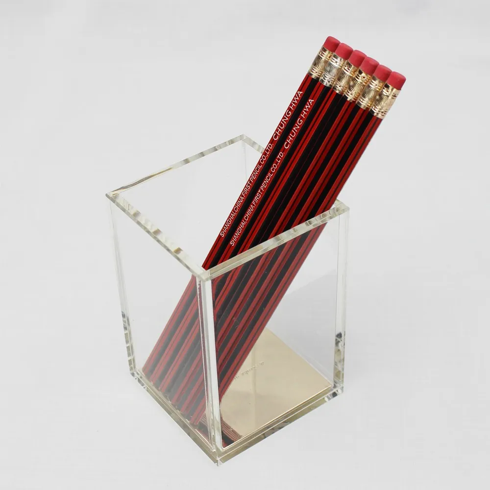 Colorful Acrylic Pencil Box Cartoon Modern Office School Supplies Buy