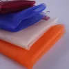 Soft medium stiff different hardness nylon mesh fabric off white