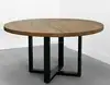 Marble Dining Table Set Mid-Century Modern Wood Tables Marble Top