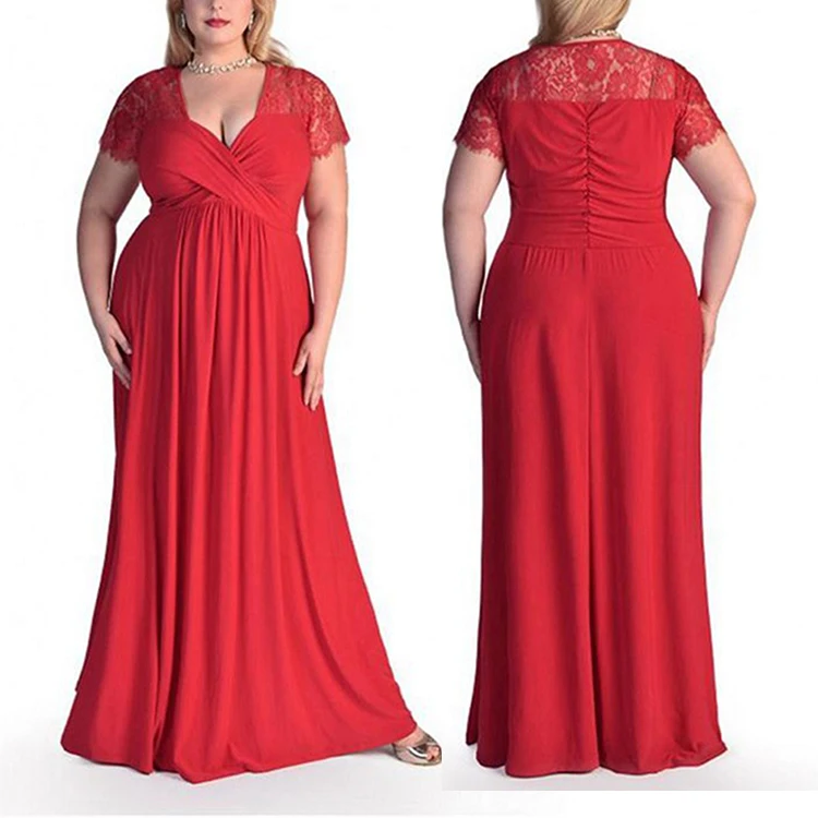 short gown for fat ladies
