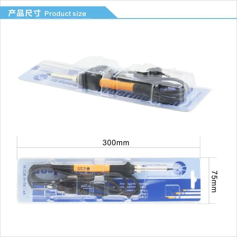 Professional Ceramic Heating Core Anti Slip Silicone Sleeve 907 Tin Soldering Irons For Sale