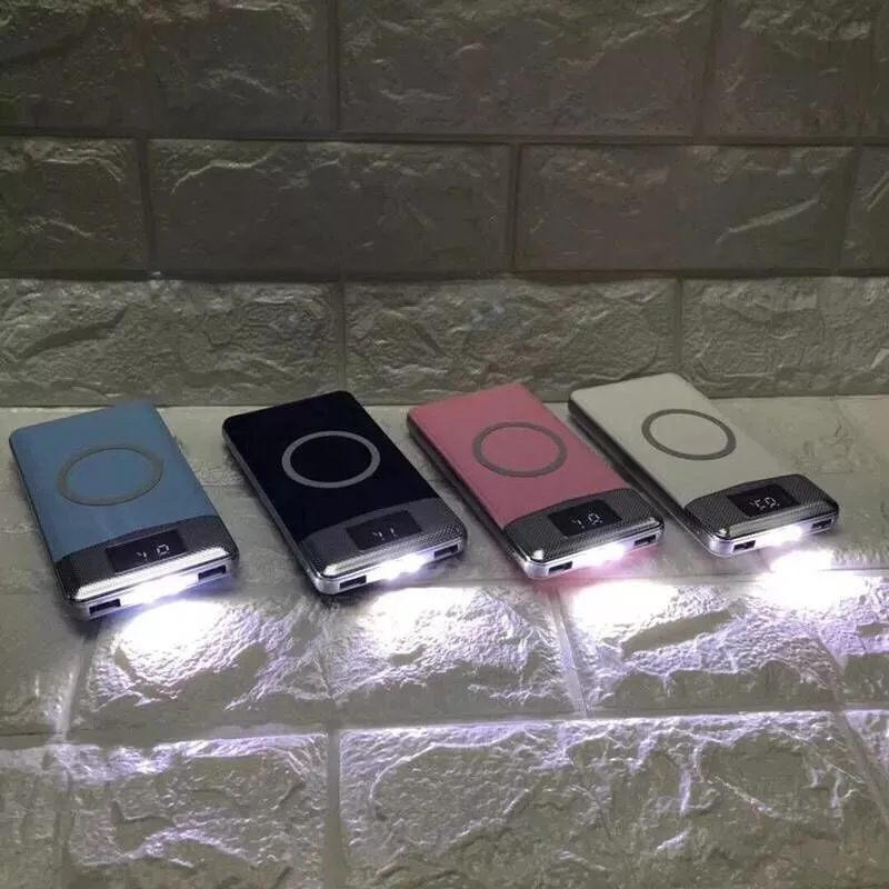 New cell phone charger qi wireless charging power banks 10000mah - ANKUX.COM