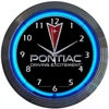 GM pontiac driving excitement custom neon clocks